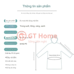Áo mưa mini bỏ bóp siêu gọn