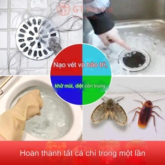 Bột thông tắc cống, bồn cầu