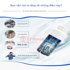 Bột thông tắc cống, bồn cầu