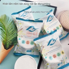Khăn tắm nén dùng 1 lần