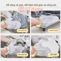 Găng tay bạc rửa chén đa năng