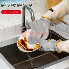 Găng tay bạc rửa chén đa năng