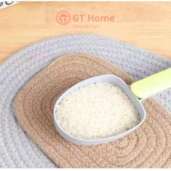 Muỗng đong gạo, xúc gạo có kẹp