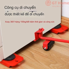 Bộ Bánh xe nâng chuyển đồ nặng