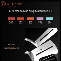 Kẹp inox gắp - lật cá, thịt chiên
