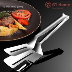 Kẹp inox gắp - lật cá, thịt chiên