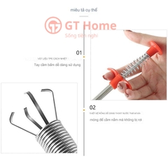 Dây thông tắc cống, bồn cầu