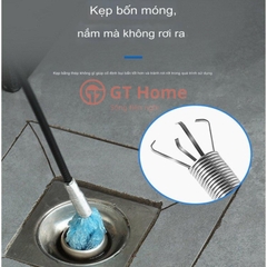 Dây thông tắc cống, bồn cầu