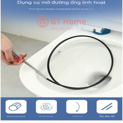 Dây thông tắc cống, bồn cầu