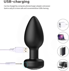 Anal plug rung mát xa AV005
