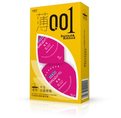Bao cao su YES 001 mỏng nhẹ hoàn hảo