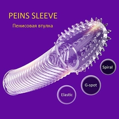 Bao đôn trong suốt tăng kích thước dương vật đầu gai