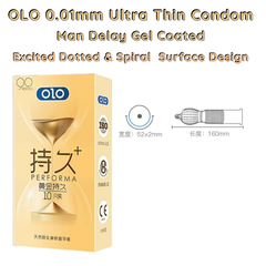 Bao cao su siêu mỏng OLO 001 kéo dài quan hệ