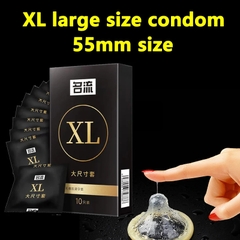 Bao cao su siêu mỏng XL 55mm Mingliu