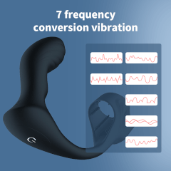 Butt plug rung điều khiển từ xa siêu mạnh có sưởi ấm