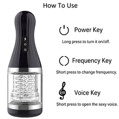 Cốc thủ dâm tự động xoay 360 độ chính hãng Dibe