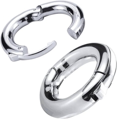 Cockring inox bản dày có khóa điều chỉnh kích thước