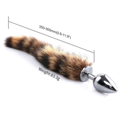 Đuôi gấu mèo Raccoon kích thích hậu môn