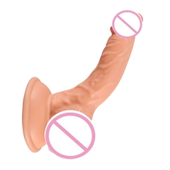 Dương vật giả 17cm cong cớn