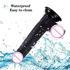 Dương vật giả màu đen Dark Guy 18cm