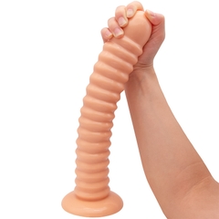 Dương vật giả 32cm có ren xoắn ốc chính hãng Moonuo