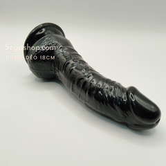 Dương vật giả 18cm màu đen chính hãng Kuyu