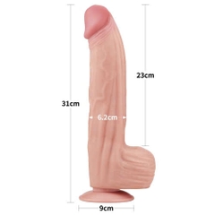 Dương vật giả cao cấp Lovetoy 31cm da trượt