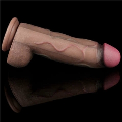 Dương vật giả silicone bạch kim 2 lớp size XXL Lovetoy 12 inch