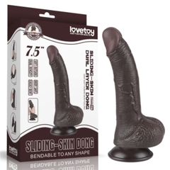 Dương vật giả Lovetoy Sliding Skin 7.5"