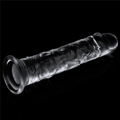 Dương vật giả trong suốt Lovetoy 7 inch - Flawless Clear Dildo 7.0''