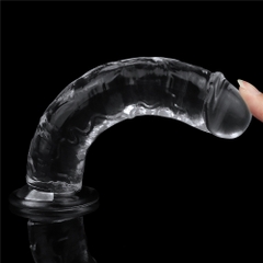 Dương vật giả trong suốt Lovetoy 7 inch - Flawless Clear Dildo 7.0''