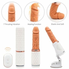 Dương vật giá tự động MizzZee rung, thụt, sưởi ấm