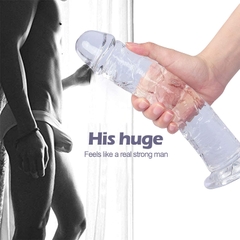 Dương vật giả trong suốt 32cm siêu kích thích