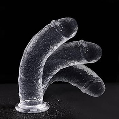 Dương vật giả trong suốt không dái chính hãng Jiuxi