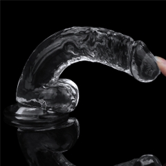 Dương vật giả Lovetoy trong suốt - Flawless Clear Dildo 7.5''