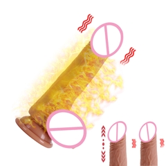 Dương vật giả tự động đa năng 19cm Moonuo