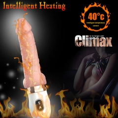 Dương vật giả đa năng rung duỗi sưởi ấm chính hãng Dibe