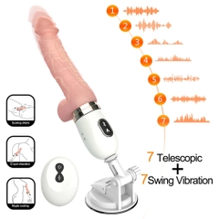 Dương vật giả đa năng rung duỗi sưởi ấm chính hãng Dibe