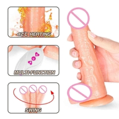Dương vật giả tự động rung thụt Nobel 19cm