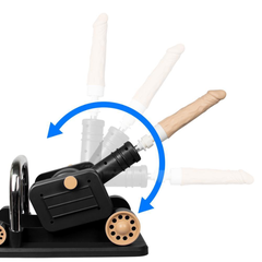Dildo machine MizzZee rung, thụt dữ dội có sưởi ấm