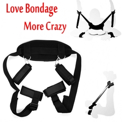 Hogtie Set SM - Bộ khóa tay chân có đệm cổ