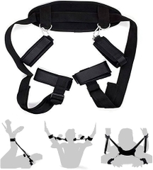 Hogtie Set SM - Bộ khóa tay chân có đệm cổ