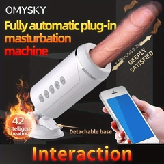 Máy dương vật Omysky rung thụt kết nối bluetooth