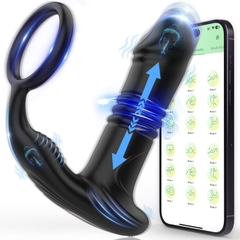 Plug rung thụt hậu môn cao cấp điều khiển qua app di động