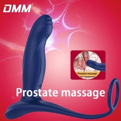 Plug rung massage hậu môn 10 tần số DMM