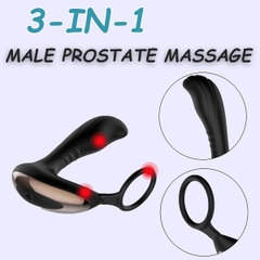 Plug rung massage hậu môn Softrabbit 7 tần số