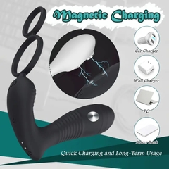 Plug rung sốc điện massage hậu môn mạnh bạo