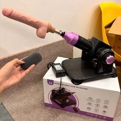 Súng máy dương vật giả cao cấp điều khiển từ xa A8