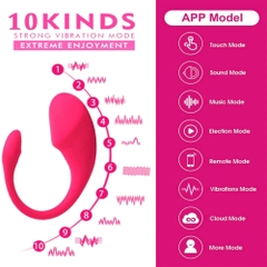 Trứng rung tình yêu Lola điều khiển qua app di động