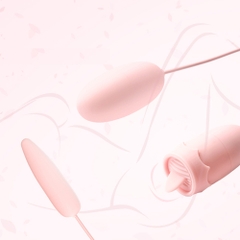 Trứng rung mini Akali 3 in 1 có lưỡi liếm chính hãng Galaku